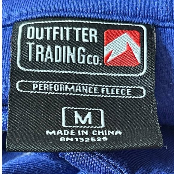 Outfitter Trading Co Breckenridge Performance Fleece Quarter Zip Womens Medium - Picture 5 of 12